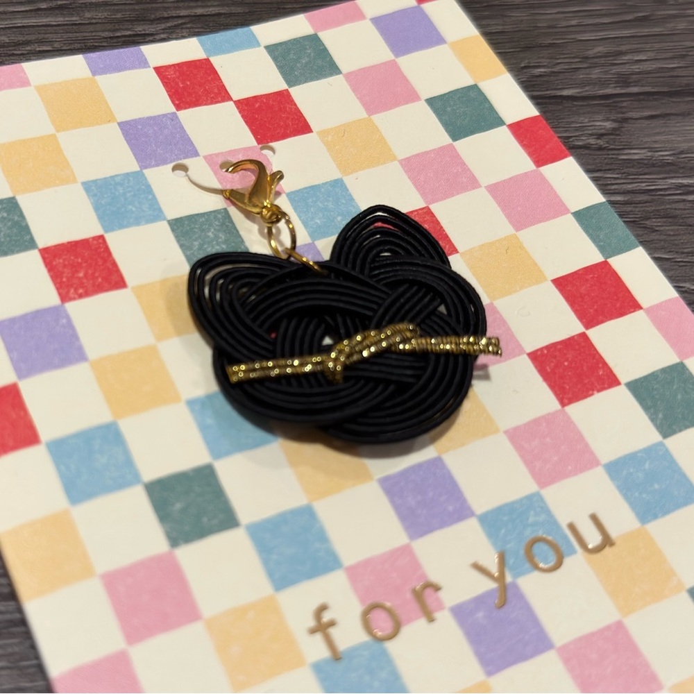 Mizuhiki Charm of Cat Multipurpose Card ❘ Invitation Card ❘ Gift Card ❘ Birthday